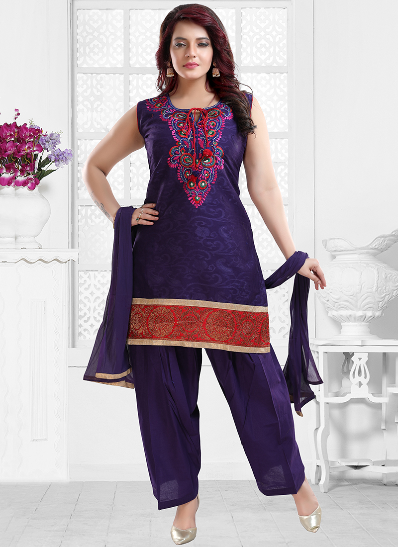 readymade patiala suit cotton